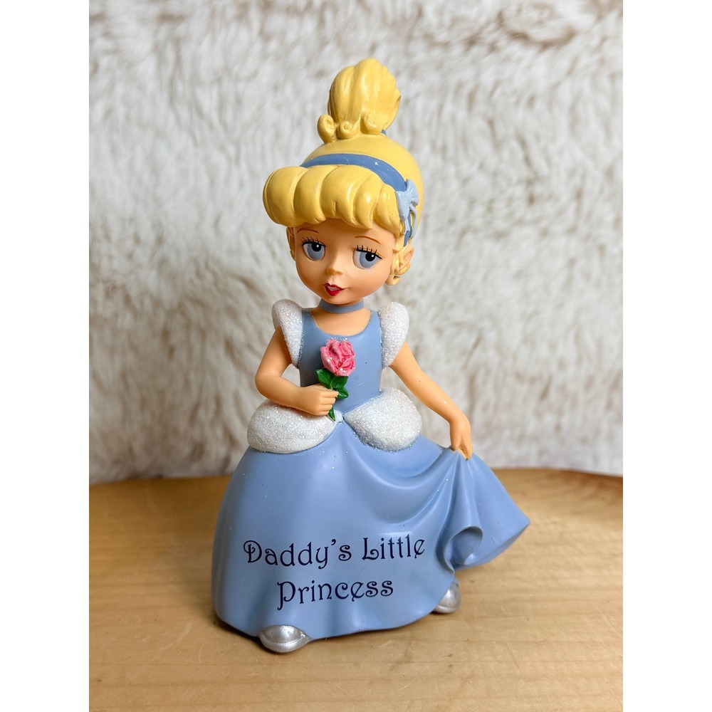 Hamilton Collection Disney Cinderella Scuplture Daddys Little Princess A0093 COA